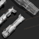 10 Pairs Male&Female Auto 3.7mm Socket Crimp Terminal Bullet Connector teyp Hot