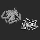 10 Pairs Male&Female Auto 3.7mm Socket Crimp Terminal Bullet Connector teyp Hot