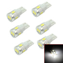6x HID White 5630 6000K High Power Interior LED Light Bulbs 1073 1141