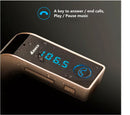 Bluetooth Car Kit Handsfree FM Transmitter Radio MP3 Player USB Charger & AUX