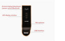 1pc Car Bluetooth FM Transmitter + USB Car Charger with Voltage Display
