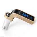 Bluetooth Car Kit Handsfree FM Transmitter Radio MP3 Player USB Charger & AUX