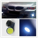 4x White T20 12smd Cob Led 7440 7443 W21W Car stop Backup Reverse lights Best