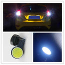 4x White T20 12smd Cob Led 7440 7443 W21W Car stop Backup Reverse lights Best