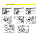 Door-Clip-Kit Panel Radio-Trim Car-Removal-Open-Pry-Tools Audio-Installer