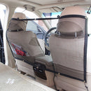 1x 45" x 24" Pet Safety Travel Isolation Net Car Van Back Seat Dog Barrier Hot