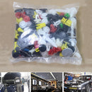 200x Car Body Push Retainer Pin Rivet Trim Clip Panel Moulding Assortments Hot