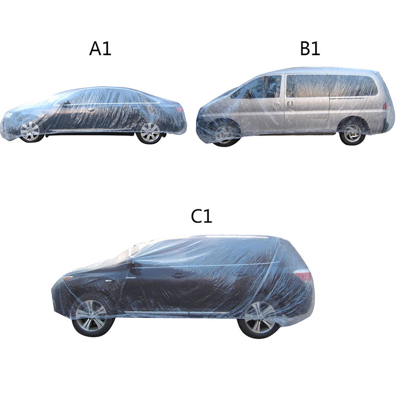 1 x Waterproof Car Cover Outdoor Indoor PE Rain Breathable Extra Large AHG New