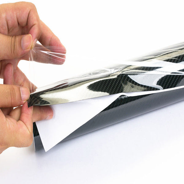 1 x High Quality Customized Car Bright Surface 5d High Gloss Carbon Fiber New