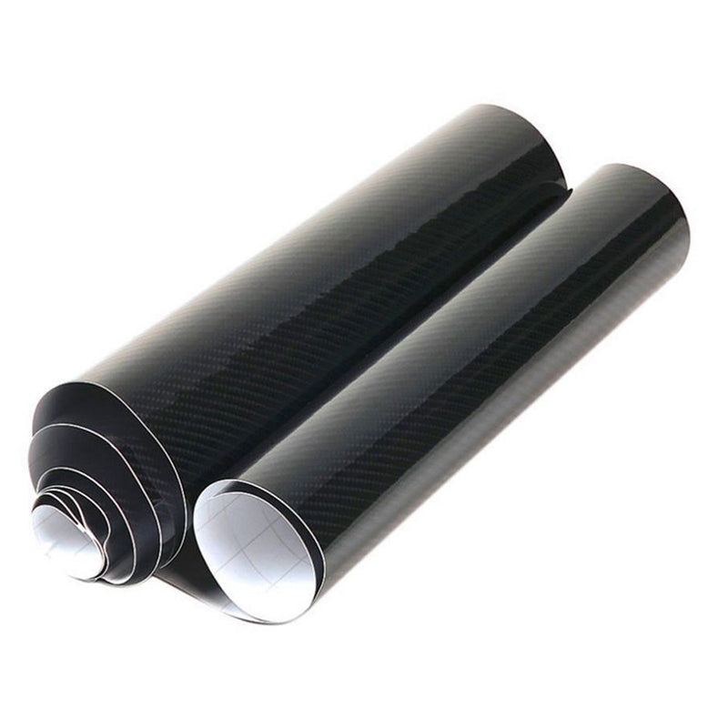 1 x High Quality Customized Car Bright Surface 5d High Gloss Carbon Fiber New