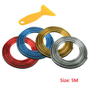 1 5M Exterior Interior Moulding Tirm Decorative Flexible Strip Line Car Mod Best