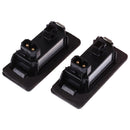 2 x  LED License Number Plate Light Lamp For BMW Black E39 E60 E61 E90 E93 Best