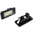 2 x  LED License Number Plate Light Lamp For BMW Black E39 E60 E61 E90 E93 Best