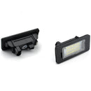 2 x  LED License Number Plate Light Lamp For BMW Black E39 E60 E61 E90 E93 Best