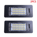 2 x  LED License Number Plate Light Lamp For BMW Black E39 E60 E61 E90 E93 Best