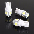 50x T10 Wedge 5-SMD 5050 LED Parking/Backup Light Bulb W5W 2825 High Quality Hot