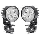 DC12-85V 2x 4 LED Super Bright White Motorcycle E-bike Headlight Lamp Car Hot