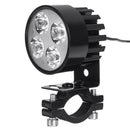 DC12-85V 2x 4 LED Super Bright White Motorcycle E-bike Headlight Lamp Car Hot
