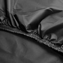 1 x Waterproof XL Motorcycle Cover Large Black Red Bike Motorbike Rain  Best