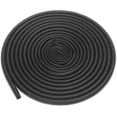1x 8m Large D-Type Car Door Rubber Seal Strip Trim Roll Foam Weatherstrip Hot