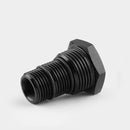 Universal Aluminum Alloy Automotive Car Threaded Oil Filter Adapter Black