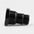 Universal Aluminum Alloy Automotive Car Threaded Oil Filter Adapter Black