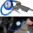 1set Aluminum Tire Tyre Inflator Auto Car Vehicle Digital Air Pressure Gauge Hot