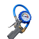 1set Aluminum Tire Tyre Inflator Auto Car Vehicle Digital Air Pressure Gauge Hot