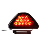 Universal 3rd Brake Light F1 Style 12 LED Strobe Rear Bumper Tail/Stop Red Light