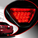 Universal 3rd Brake Light F1 Style 12 LED Strobe Rear Bumper Tail/Stop Red Light