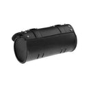 1 set Motorcycle Front Fork Bag Pouch Luggage SaddleBag Black PU Leather Hot