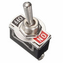 5 Pcs 12V Waterproof Toggle Flick Switch 12V ON/OFF Car Dash Light Metal Hot