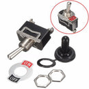 5 Pcs 12V Waterproof Toggle Flick Switch 12V ON/OFF Car Dash Light Metal Hot