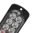 12 LEDs Amber Truck Car Emergency Beacon Warning Hazard Flash Strobe Light Bar