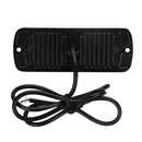 12 LEDs Amber Truck Car Emergency Beacon Warning Hazard Flash Strobe Light Bar