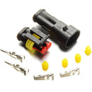 20 x Waterproof Electrical Wiring Connector Kits 2 Way Pins For Car Boat New