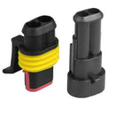 20 x Waterproof Electrical Wiring Connector Kits 2 Way Pins For Car Boat New