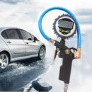 250PSI Digital Tire Inflator Pressure Gauge for Truck Bus RV Car Motorcycle Bike