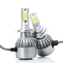 2 PCs Car Headlight LED Bulb 7200 Lumen H1 White Light 6500K Car Headlamp New