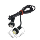 10 x 18mm 9W LED Eagle Eye Bulb Car Fog Daytime Reverse Signal DRL Running New
