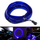 4M LED RGB Charge Lights Car Interior Console Foot Decoratives Universal Hot