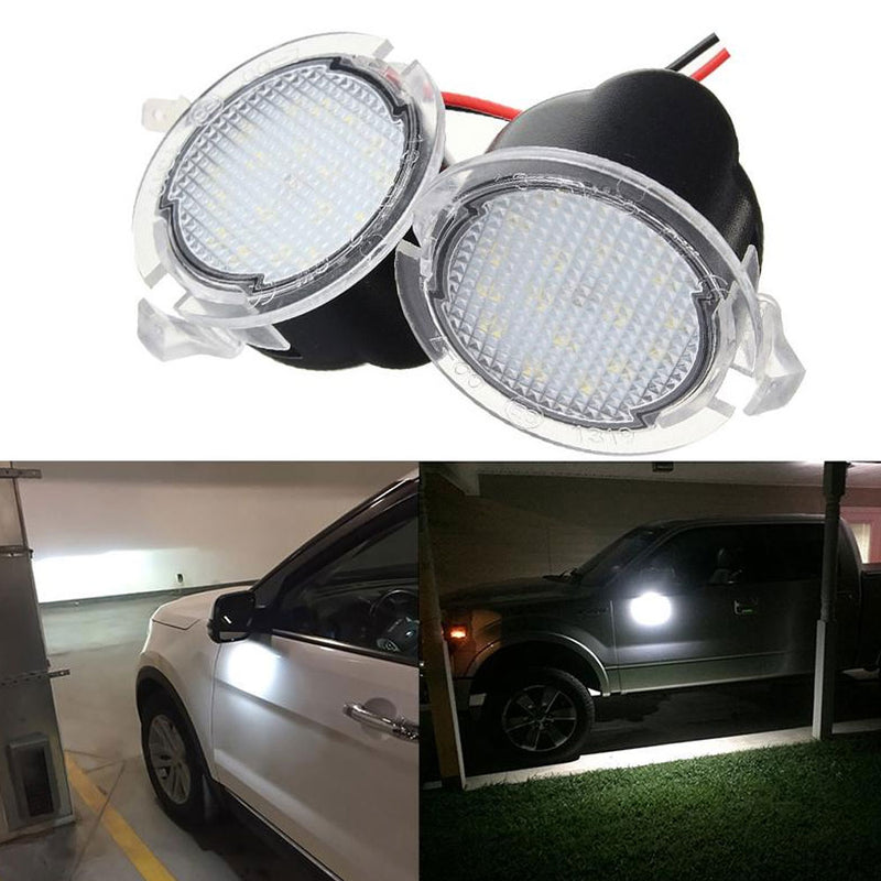 1 x 18 LED Under Mirror Light Puddle Light Lamp For Ford S-Max Mondeo Edge Hot