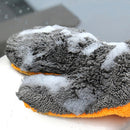 2 pcs Velvet Car Wash Gloves Household Coral Fleece Cleaning Cloth Mitts