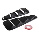 2 x Quarter Side Window Louvers Scoop Cover Vent For 2005-2014 Ford Hot