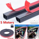 1x 5M Rubber Seal Strip Trim Car Window Door Abnormal Noise Weatherstrip Best