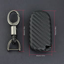 1 Carbon Fiber Key Fob Chain for Jeep Dodge Chrysler Access Cover Case Ring Hot