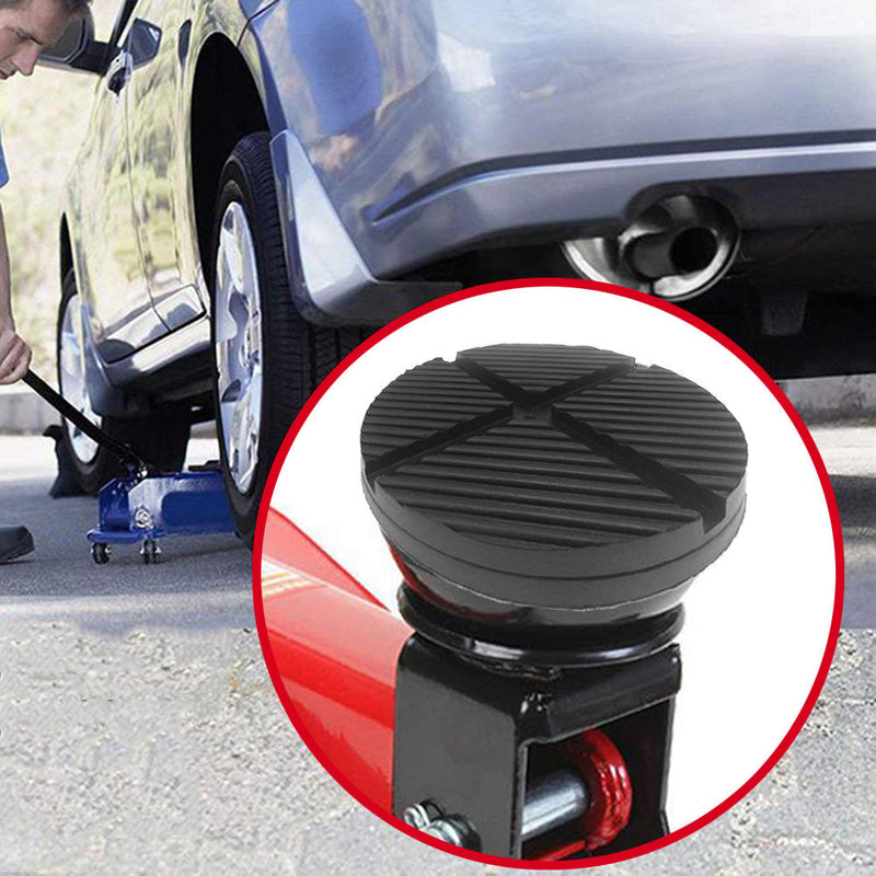 1 xCar Cross Slotted Frame Rail Floor Jack Rubber Pad Adapter For Pinch Weld Hot
