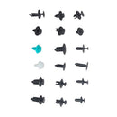 299x Plastic Car Push Pin Rivet Trim Fastener Moulding Clips Assortments Hot