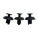 100pcs Black Plastic Car Push Pin Rivet Fasteners Trim Clips Panel