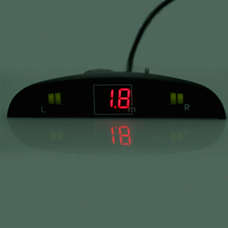 1 set Black LED Display Car 4 Parking Sensor Reverse Backup Radar Alarm Hot